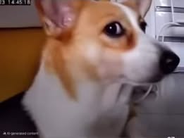 Dog side eye